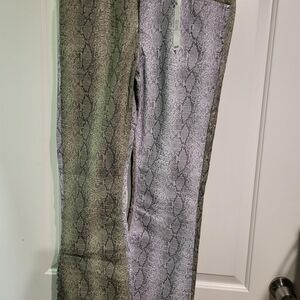 ASOS Gray Snakeskin Print Fabric